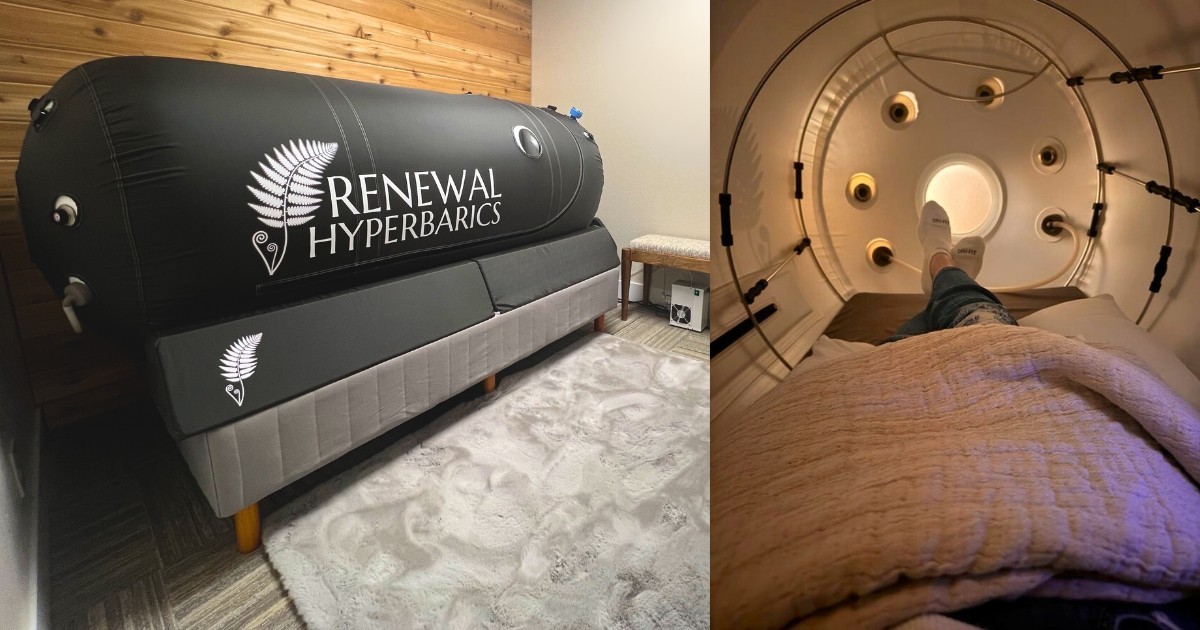 Renewal Hyperbarics Retreat XL Mild Hyperbaric Chamber with J-Access